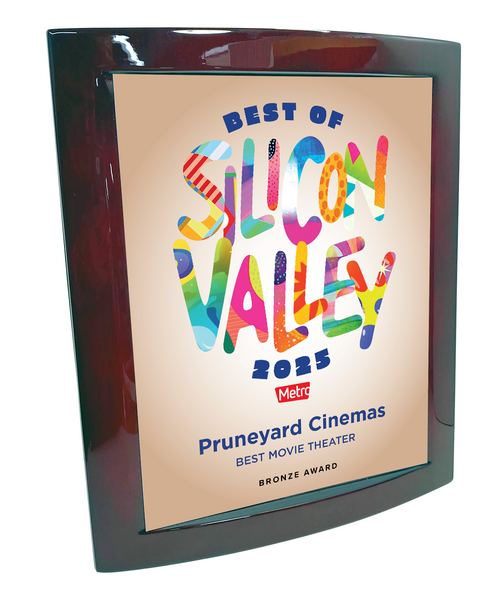 Metro: Best of Silicon Valley - Rosewood Plaque