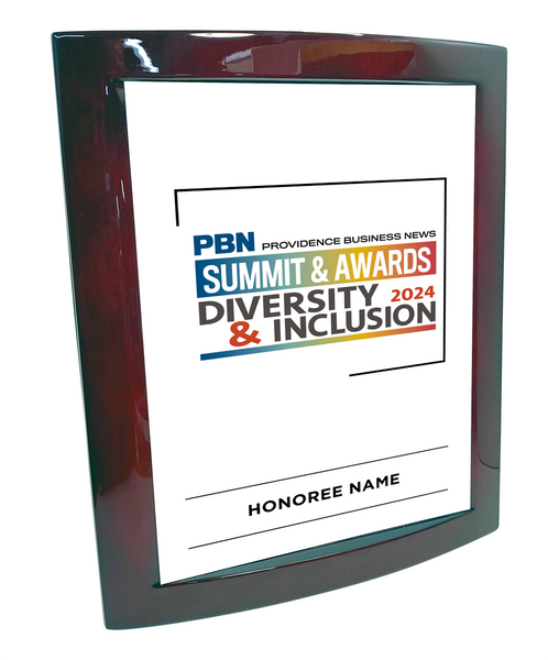 PBN Awards - Logo Only Version - Rosewood with Metal Inlay