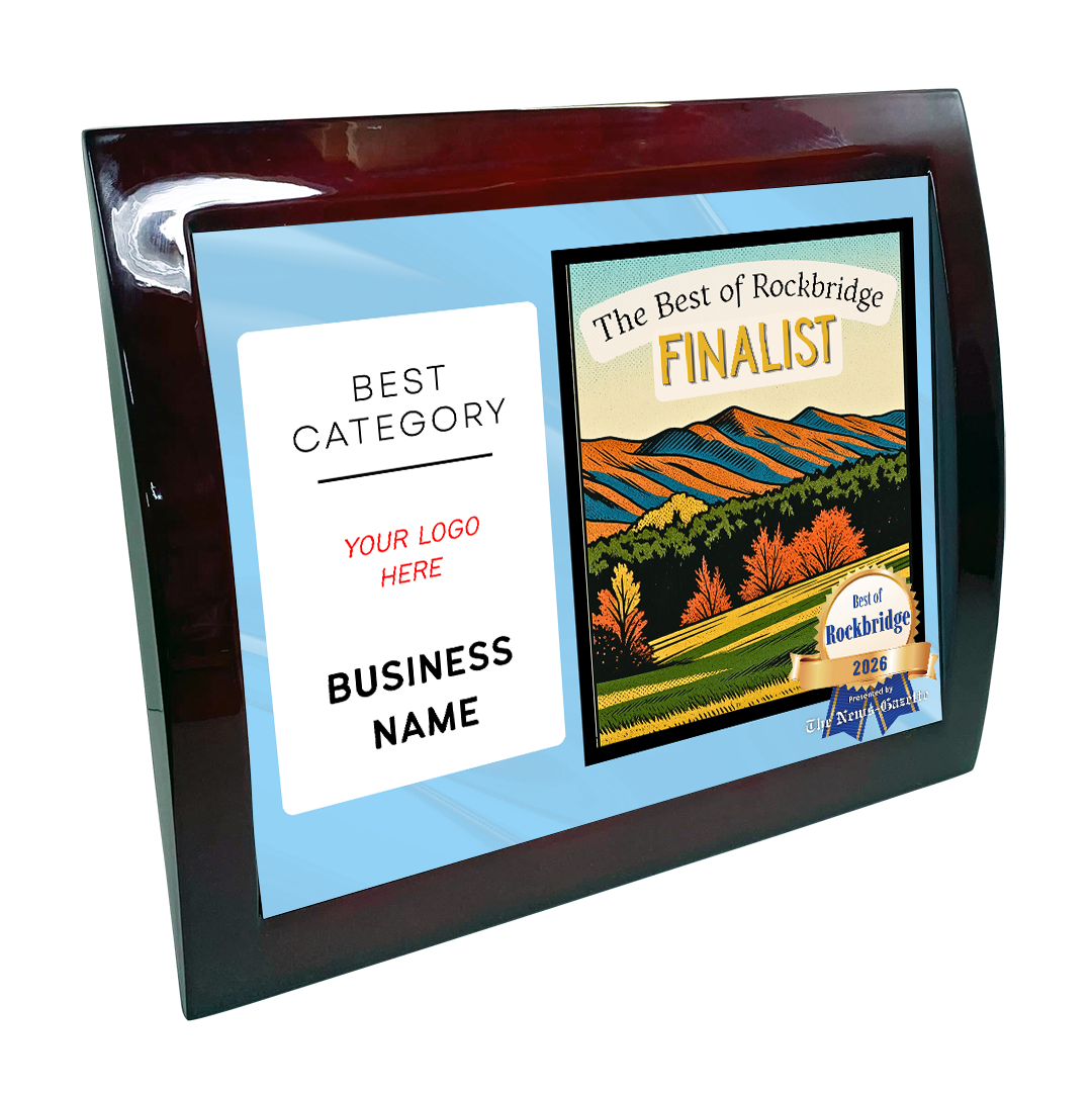 Best of Rockbridge - Eclipse Plaque with Metal Inlay