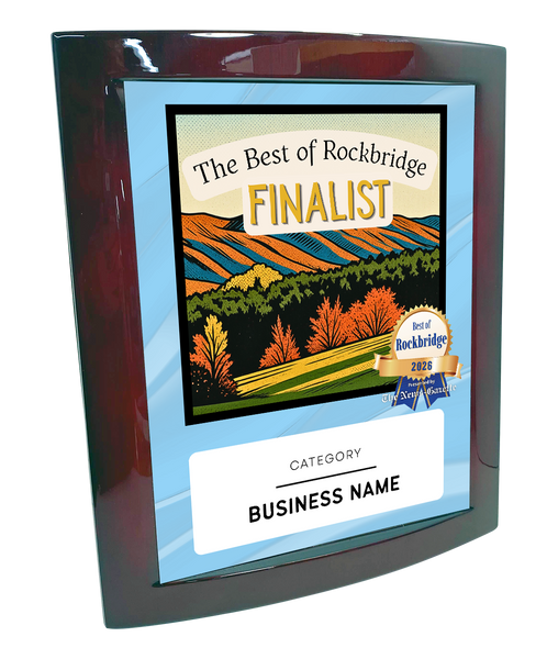 Best of Rockbridge - Eclipse Plaque with Metal Inlay