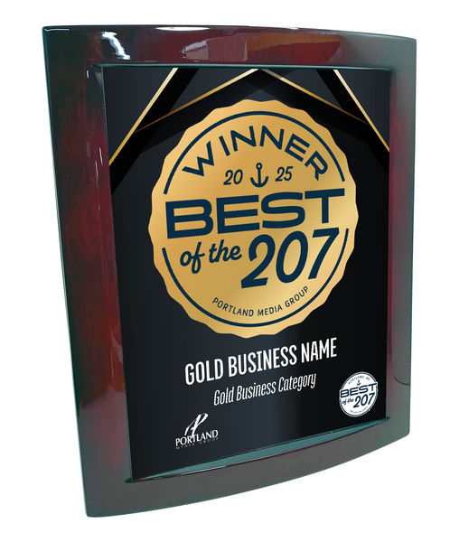 Best of the 207 - Eclipse Plaque with Metal Inlay