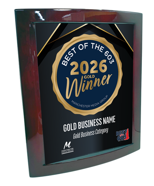 Best of the 603 - Eclipse Plaque with Metal Inlay