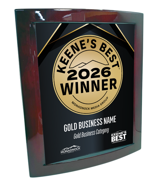 Keene's Best - Eclipse Plaque with Metal Inlay