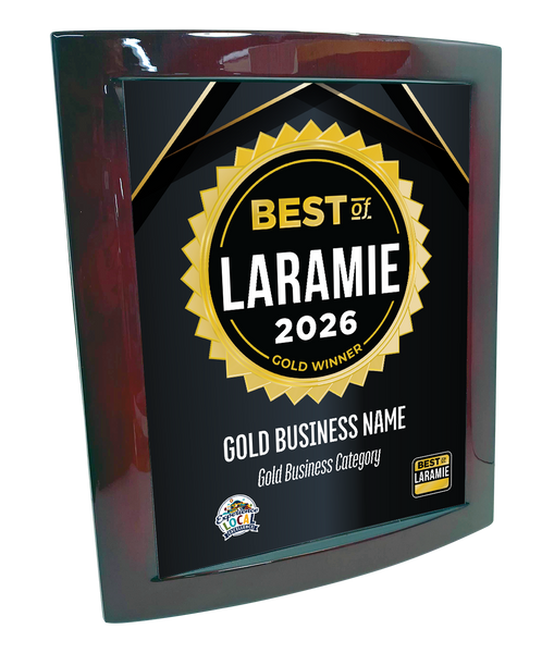 Best of Laramie - Eclipse Plaque with Metal Inlay