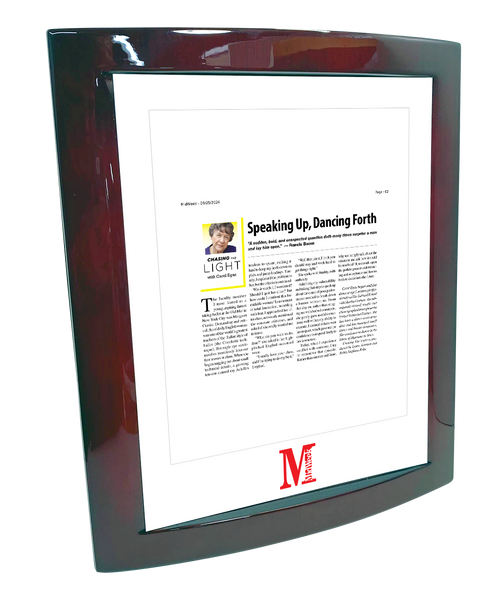 Oahu Publications Article - Eclipse Plaque with Metal Inlay