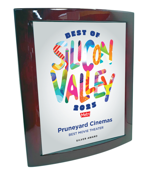 Metro: Best of Silicon Valley - Rosewood Plaque
