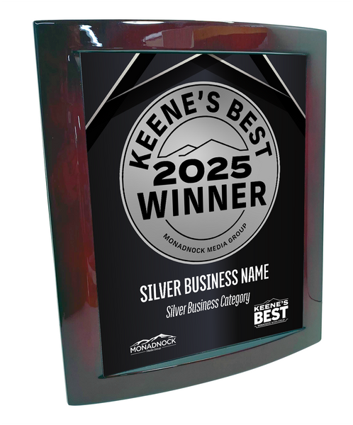 Keene's Best - Eclipse Plaque with Metal Inlay