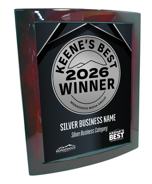 Keene's Best - Eclipse Plaque with Metal Inlay