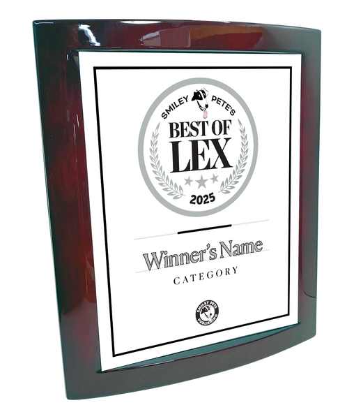Smiley Pete - Best of Lex - Eclipse Plaque
