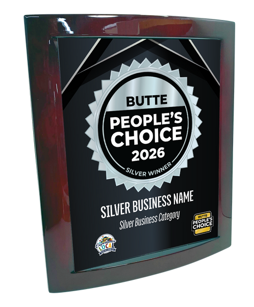 Butte People's Choice - Eclipse Plaque with Metal Inlay