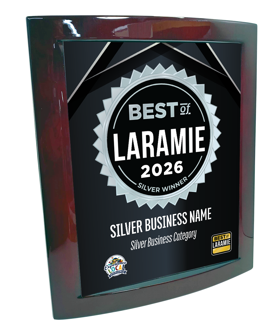 Best of Laramie - Eclipse Plaque with Metal Inlay