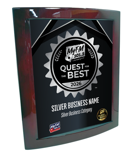 MyFM Quest for the Best - Eclipse Plaque with Metal Inlay
