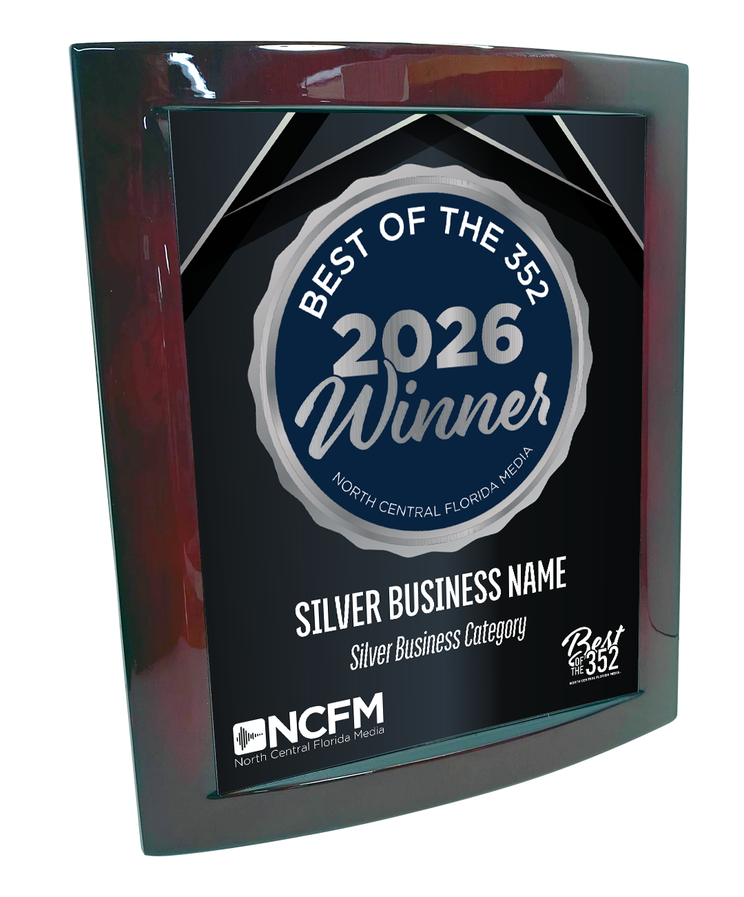 Best of the 352 - Eclipse Plaque with Metal Inlay