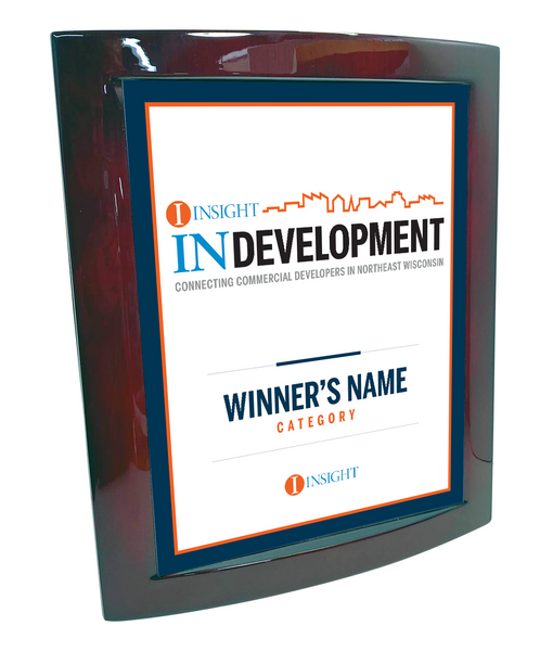 INSIGHT - In Development - Logo Eclipse Plaque with Metal Inlay