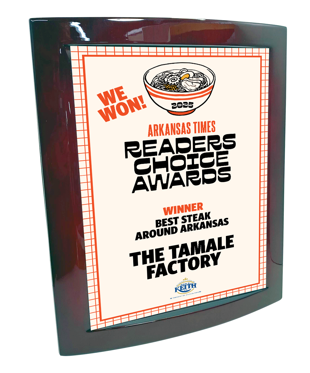 Arkansas Times Readers Choice Award - Eclipse Plaque