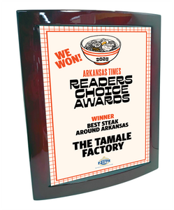 Arkansas Times Readers Choice Award - Eclipse Plaque