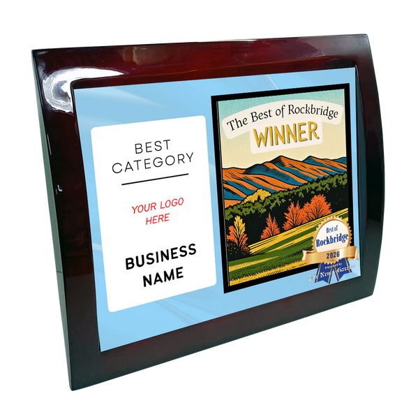 Best of Rockbridge - Eclipse Plaque with Metal Inlay