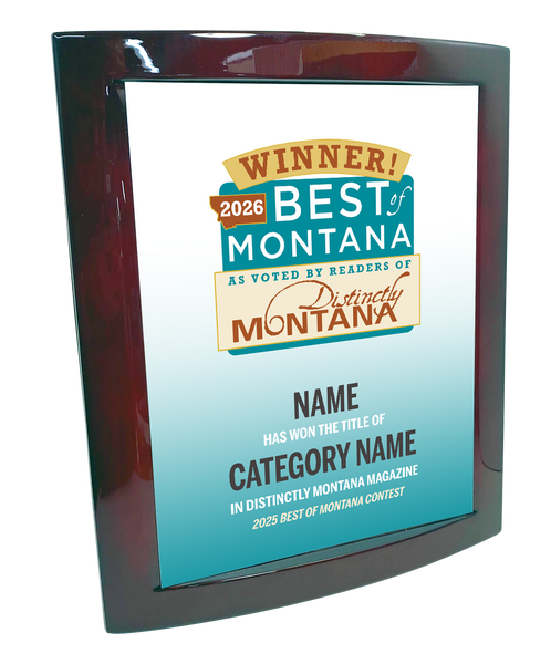 Best of Montana  - Eclipse Plaque