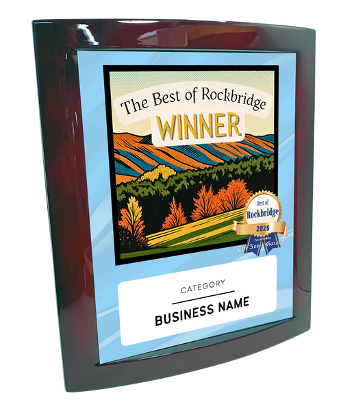 Best of Rockbridge - Eclipse Plaque with Metal Inlay