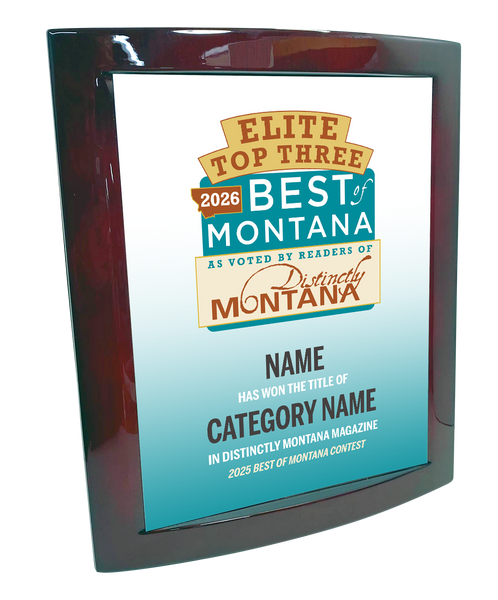 Best of Montana  - Eclipse Plaque