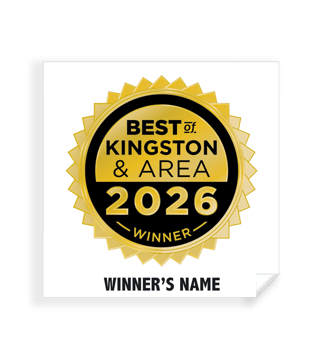 Best of Kingston and Area - Simple Window Clings