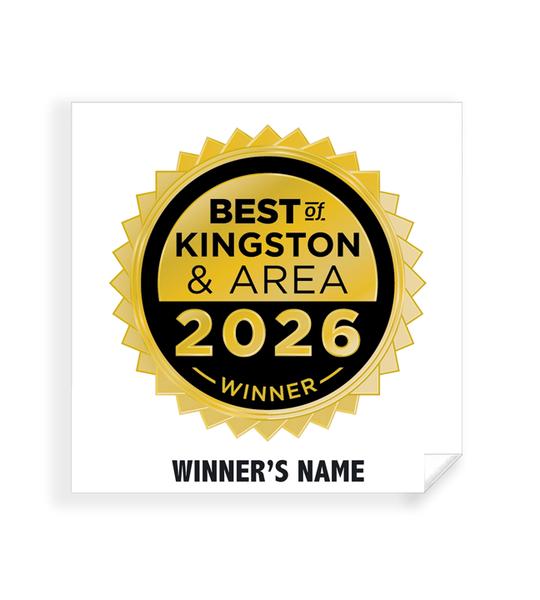 Best of Kingston and Area - Simple Window Clings