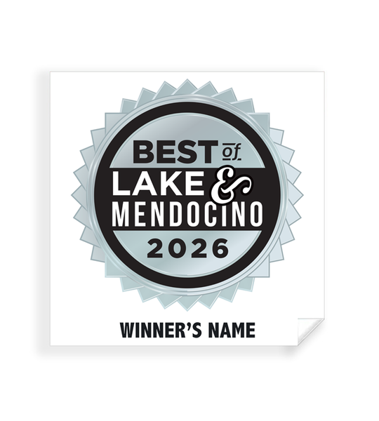 Best of Lake & Mendocino - Simple Window Clings