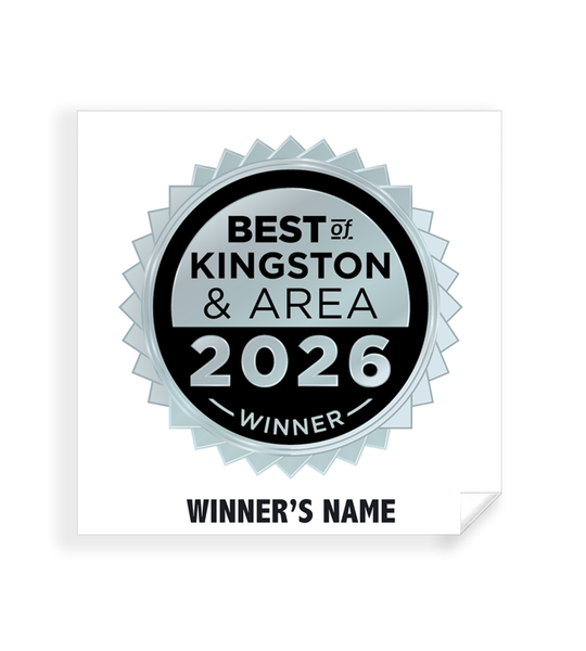 Best of Kingston and Area - Simple Window Clings