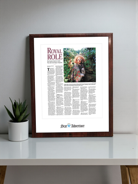 Oahu Publications Article - Classic Plaque