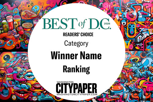 "Best of D.C.™" Award Promo Stickers (25 count)