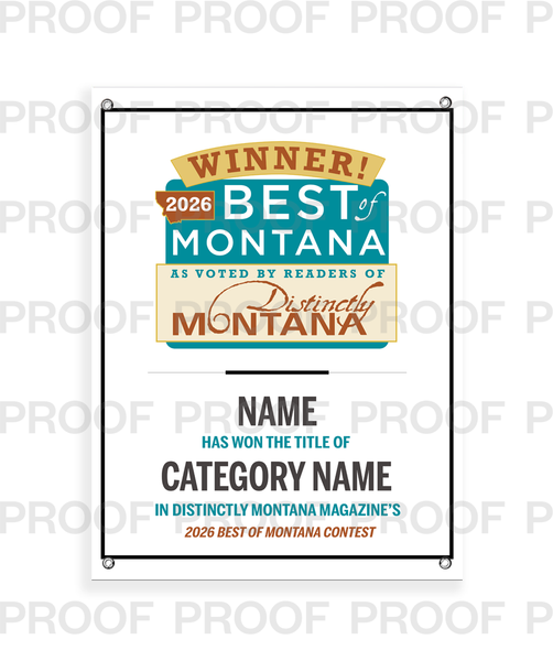 Distinctly Montana Magazine's — Best of Montana - Banners
