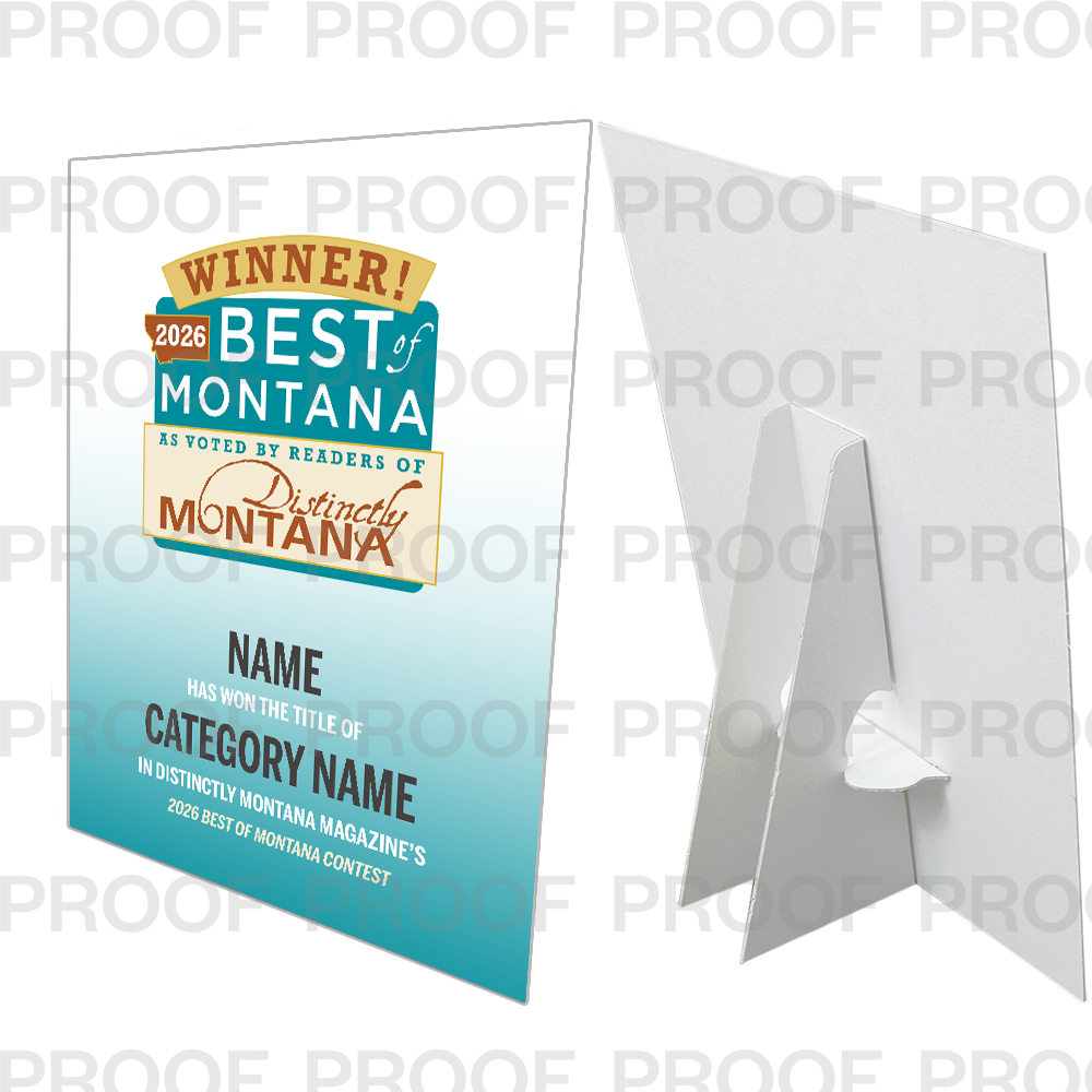 Distinctly Montana Magazine's — Best of Montana - Counter Cards