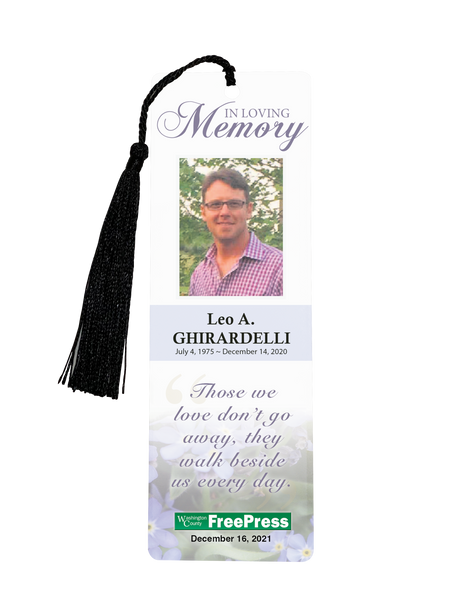 NYVT Memorial Bookmarks