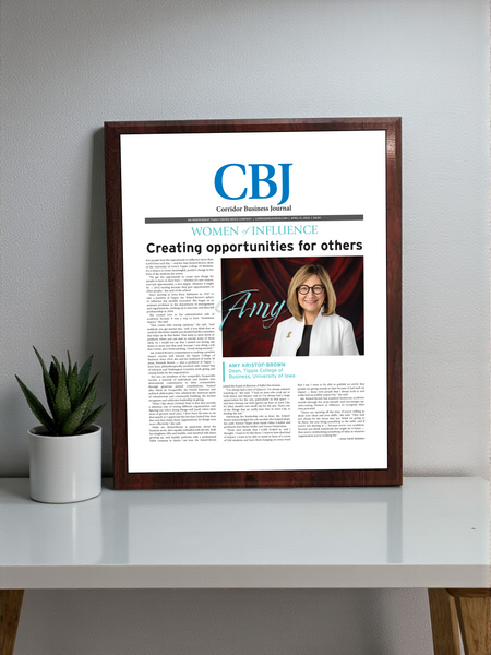 CBJ - Women of Influlence - Classic Plaque