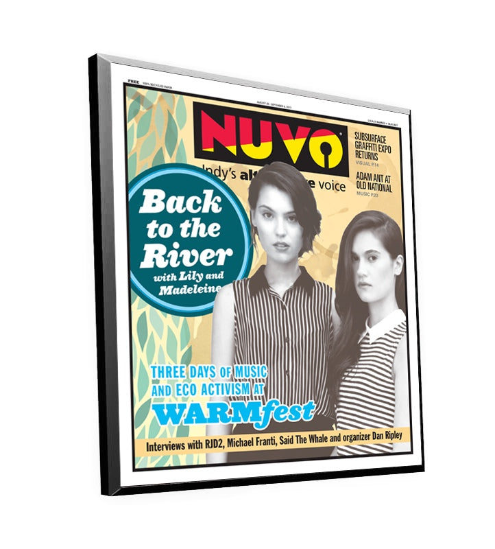 NUVO Cover Plaque by NewsKeepsake