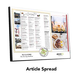 “Best of the City” Article Spread Plaque by NewsKeepsake