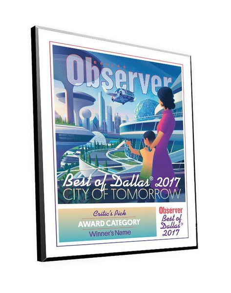 Best of Dallas® Award Plaque by NewsKeepsake