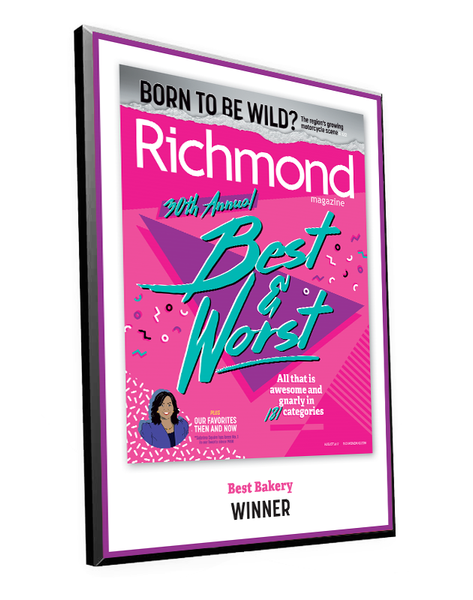 Richmond Magazine "Best & Worst" Cover Award Plaque by NewsKeepsake