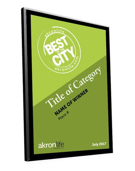 "Best of the City" Award Plaque by NewsKeepsake