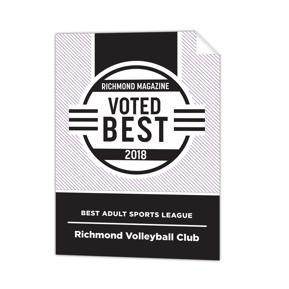 Richmond Magazine “Best & Worst” Window Decals by NewsKeepsake