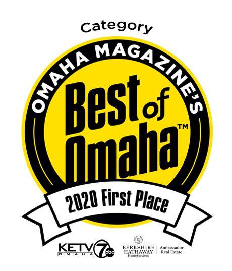 Best of Omaha Award - Large Window Decals by NewsKeepsake