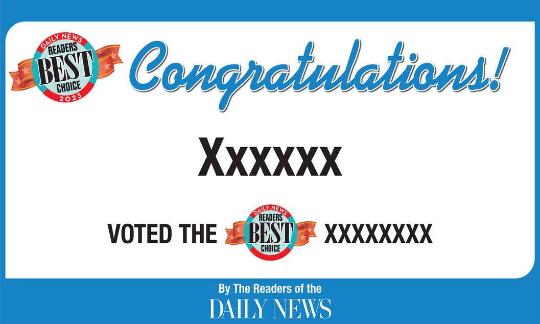 LA Daily News Best Of Certificate and Readers Choice Award | Outdoor Banners