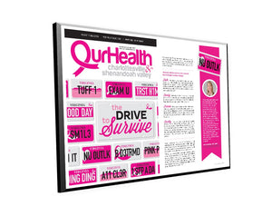 OurHealth Cover/Article Plaque by NewsKeepsake