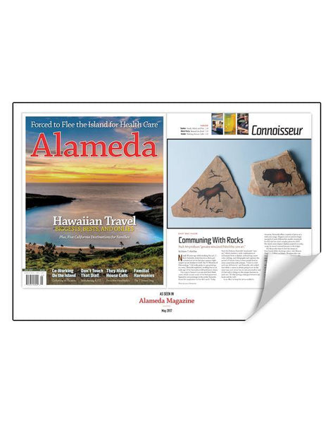 Alameda Magazine Article Spread Reprint by NewsKeepsake