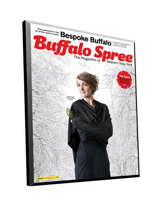 Buffalo Spree Cover Plaque by NewsKeepsake