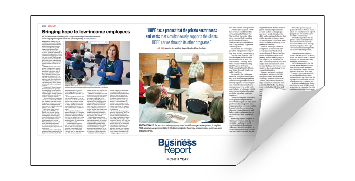 Business Report Article & Cover Spread Reprints by NewsKeepsake