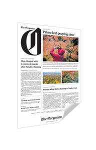 The Oregonian Article - Frameable Archival Print