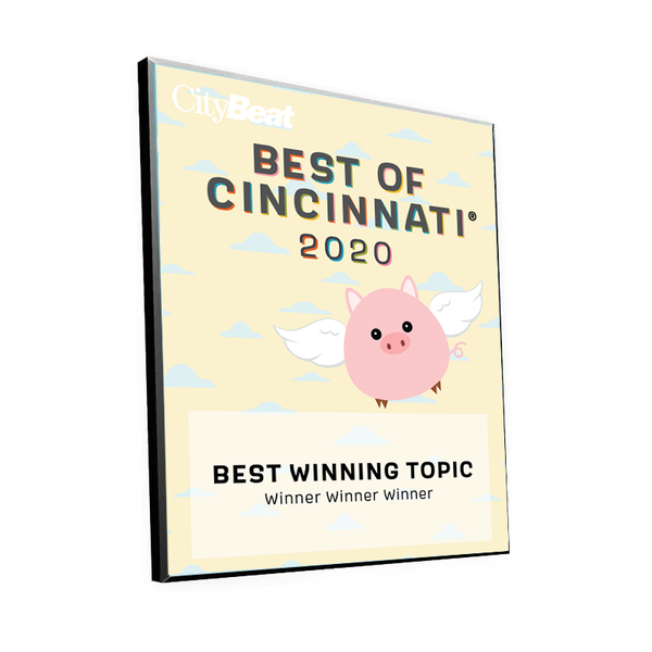 CityBeat “Best of Cincinnati" Award Plaque by NewsKeepsake
