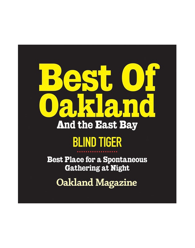 “Best of Oakland & the East Bay” Award Cling by NewsKeepsake