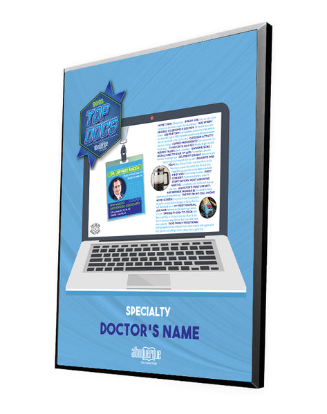 Albuquerque The Magazine's Top Docs Award | Modern Hardi-Plaque